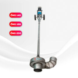 Bơm Dàn Cầu Dây Curoa Chạy Bầu Tu Hít - Lưu Lượng Lớn, Inox 304 Bền Bỉ (Không Motor)